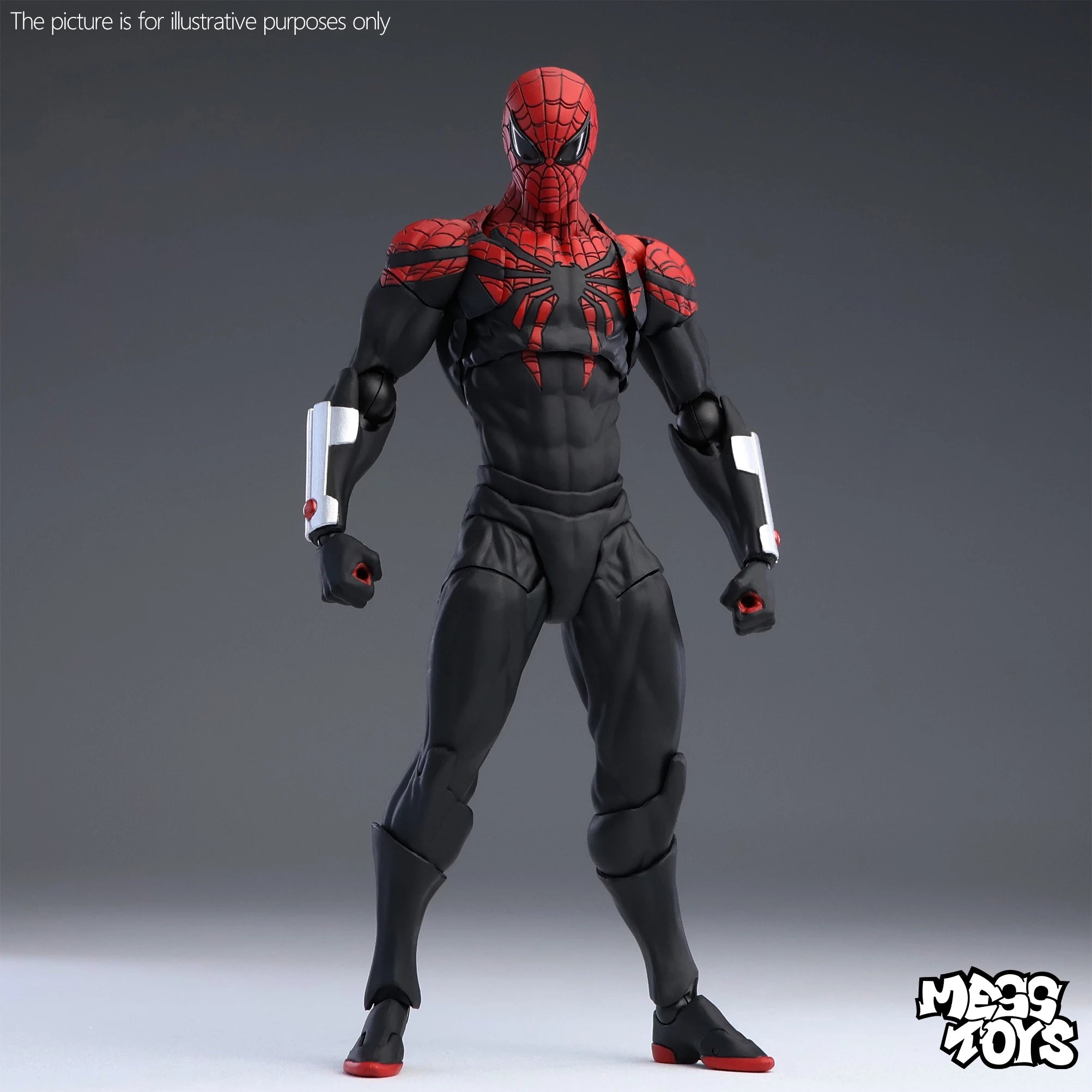 16cm Ko Ultimate Spider-Man Chapter Parker Anime Action Figure Model Collected Desktop Ornament Garage Kit Trendy Doll Toy Gifts