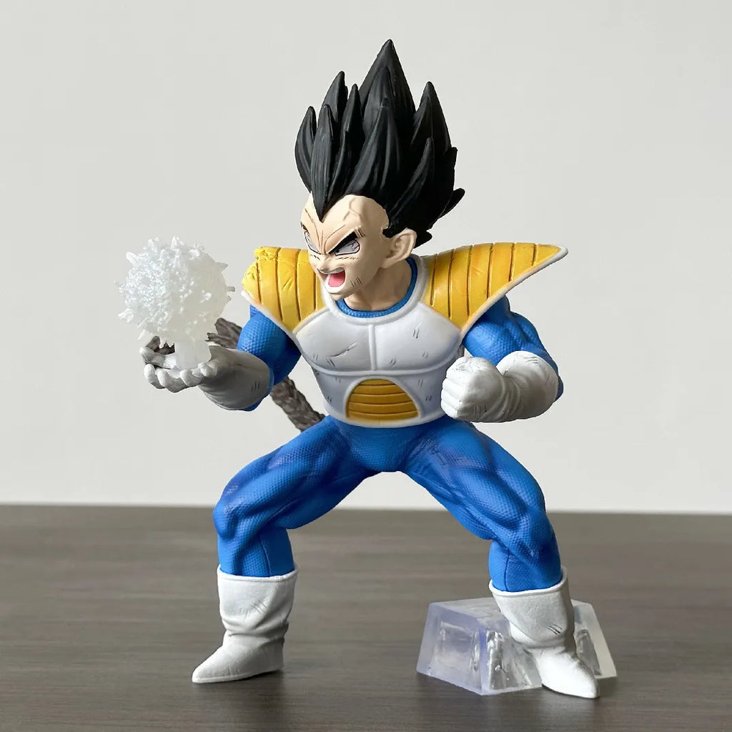 17CM Аниме Dragon Ball Z Vegeta Фигура Vegeta Статуя с Изкуствена Луна PVC Фигурки Колекция Модел Играчки Подаръци