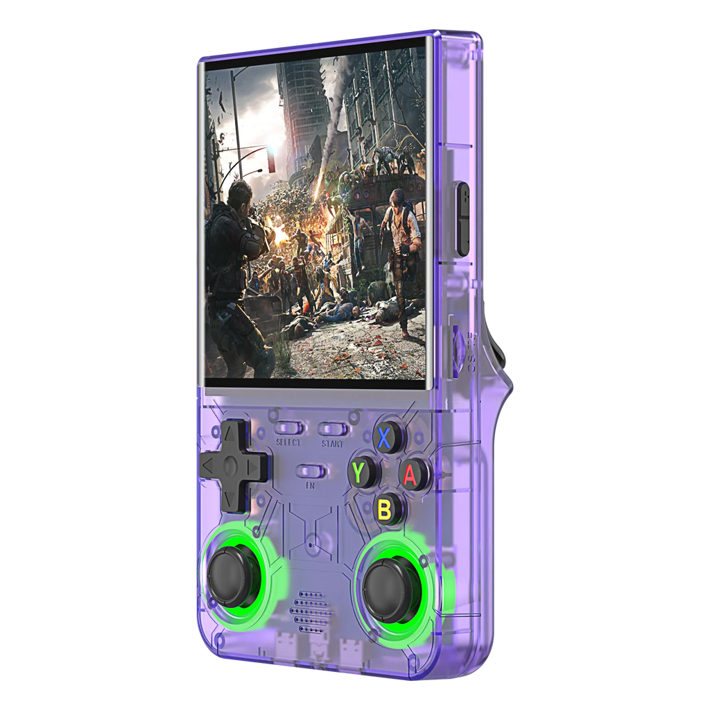 R36 Ultra Retro Video Game Player 4.0-inch IPS Screen Linux System Portable Handheld Game Console 128GB Handheld Game Console