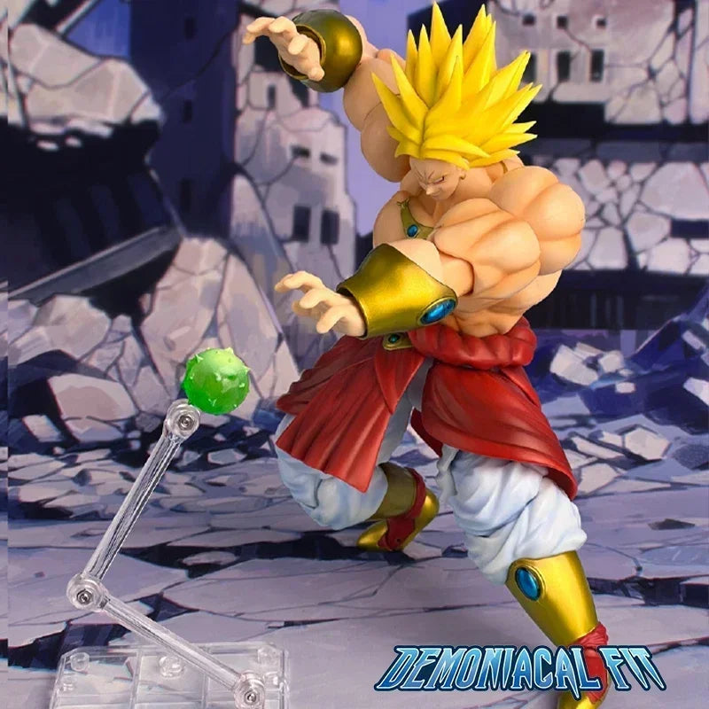 Demon Is Suitable For Legendary Berserker Action Doll Broly Doll Gk Statue Collection Model Toy Gift.