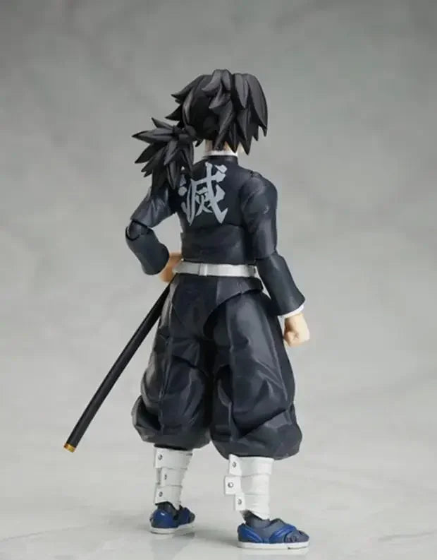 100 % Original Aniplex BUZZmod Giyu Tomioka Kimetsu No Yaiba Demon Slayer Actionfiguren Modell Spielzeug Brinquedos Figura 1/12