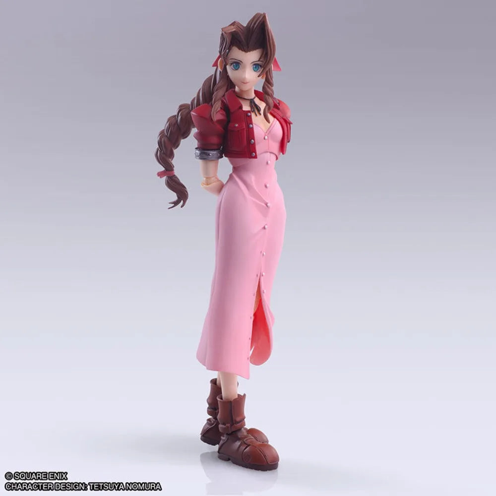 100% Original in Stock Square Enix Bring Arts Final Fantasy Aerith Gainsborough Mythril Rod Ver. Action Figure Collection Series