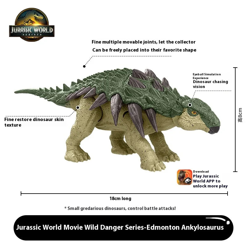 In Stock Mattel Jurassic World: Rebirth 4 Spinosaurus Action Figure Model Simulated Dinosaur Model Toys Children'S Birthday Gift