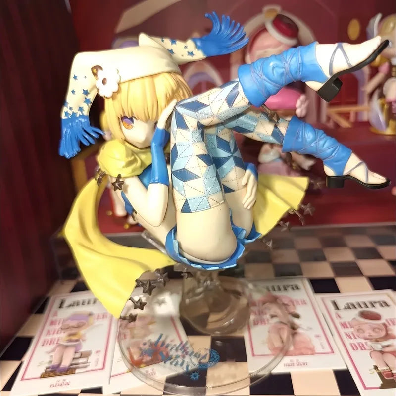 Anime Brilliant Stars Ririka Figure Miri Painting Collection Character 16cm Animation Action Figure Collection Model Toy Gift