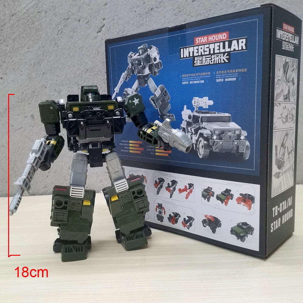 AOYI Hound YS06 Transformation Toys BMB Ratchet YS-06 18cm Autobot Warrior Robot  Action Figure Model