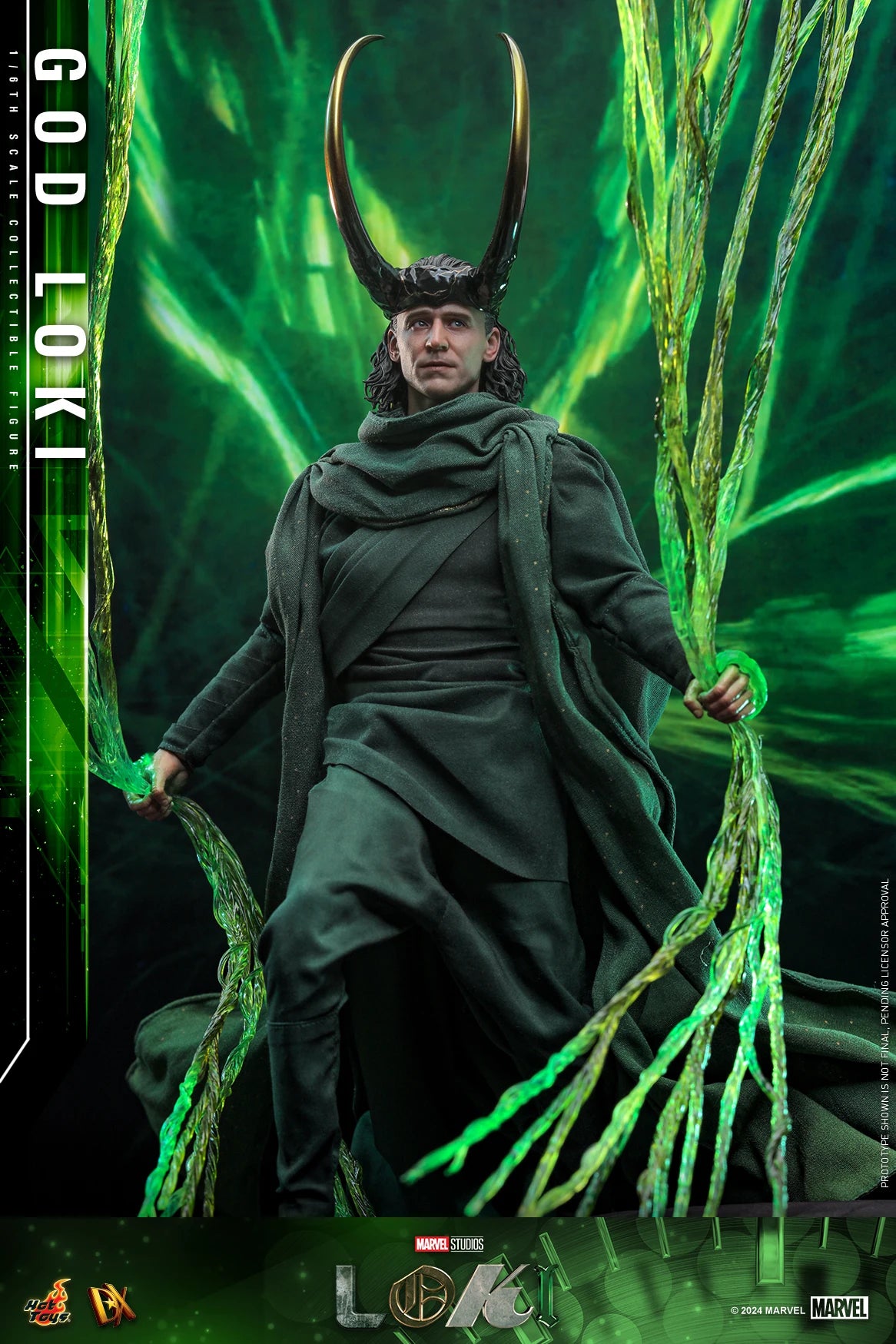 【MT】Hot Toys DX40 "Loki 2" God Loki 1:6 Scale Collectible Doll, Hair Transplant Version Gel Hair Version Model Toy