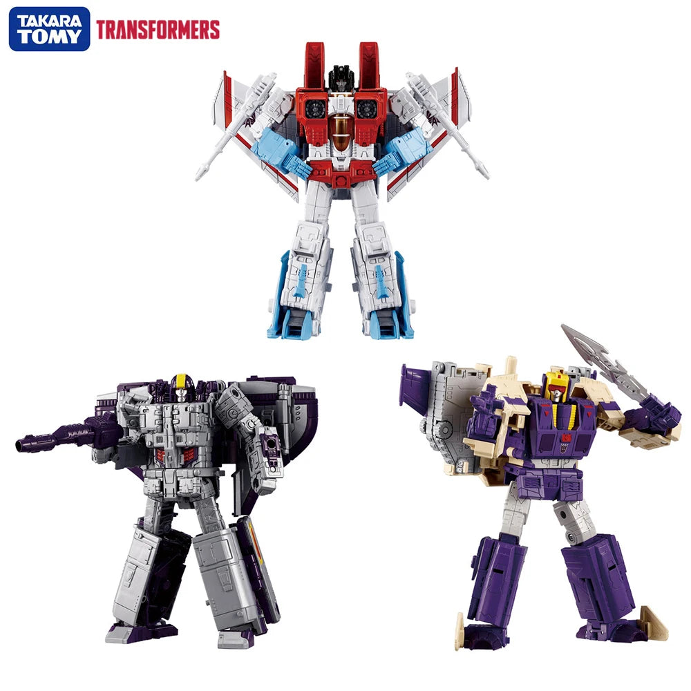 [In-Stock] Transformers Dramatic Capture Takeover Hits Western Retailers (Starscream, Astrotrain, and Blitzwing) 3-Pack Figures