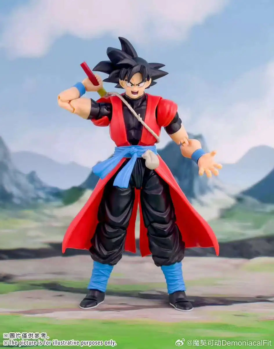 Demoniacal Fit Goku Time and Space Vanguard Figure Dragon Ball Time and Space Son Goku Action Figure Rang Dbz Statue Kid Toy