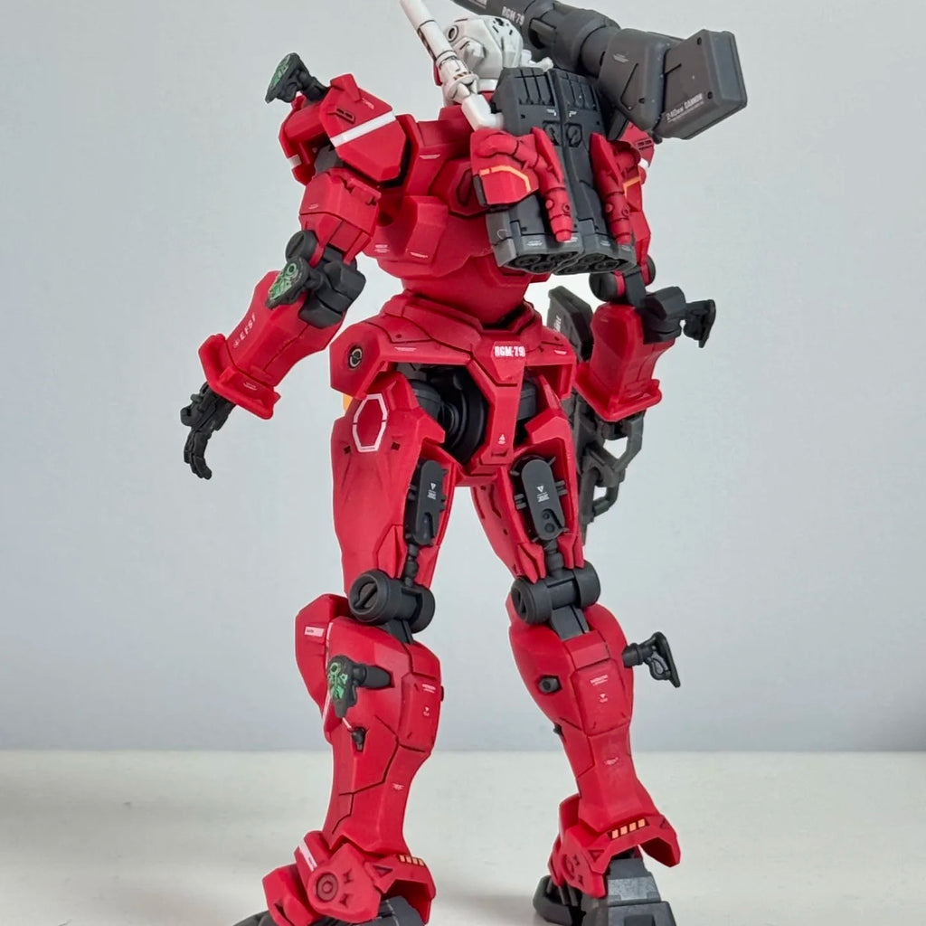 LEBAO Model 1/144 HG RGM-79 Light-Type Guncannon Assembly Model Kits Anime Action Figure Plastic Robot  Model Toys Gifts
