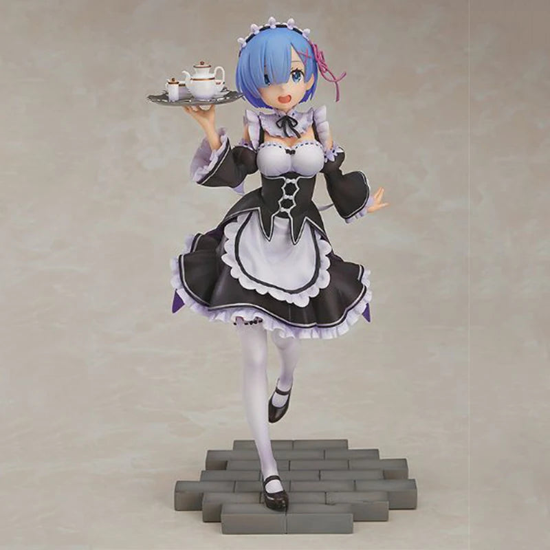 In Stock Genuine GOOD SMILE COMPANY Re:Zero Kara Hajimeru Isekai Seikatsu Rem 1/7 Collection Series Model Cartoon Character