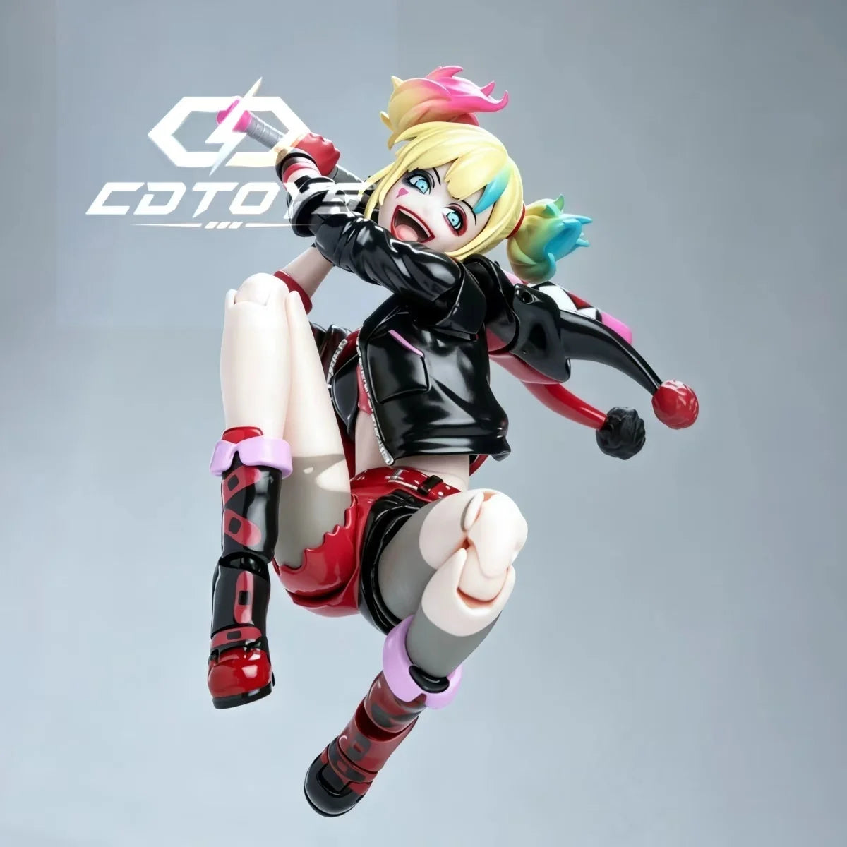 New CD Toys Harley Quinn Anime Action Figure DC Joker Figurine KO Kaiyodo Yamaguchi Model Gifts Batman Toys