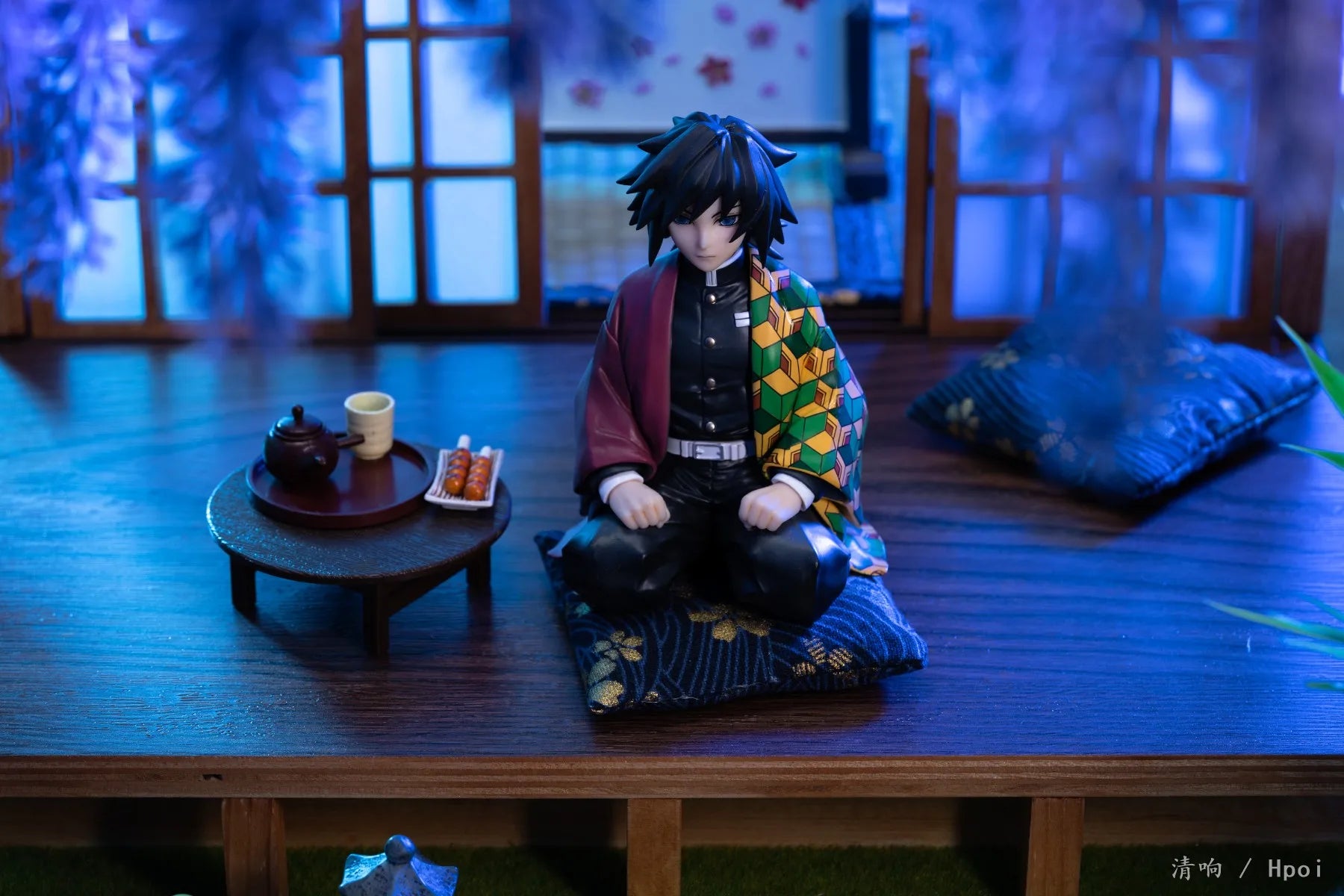 In Stock Original Genuine MegaHouse GEM Series Demon Slayer Tomioka Giyuu 90mm Action Figure Model Kit Collectible Gift Ornament