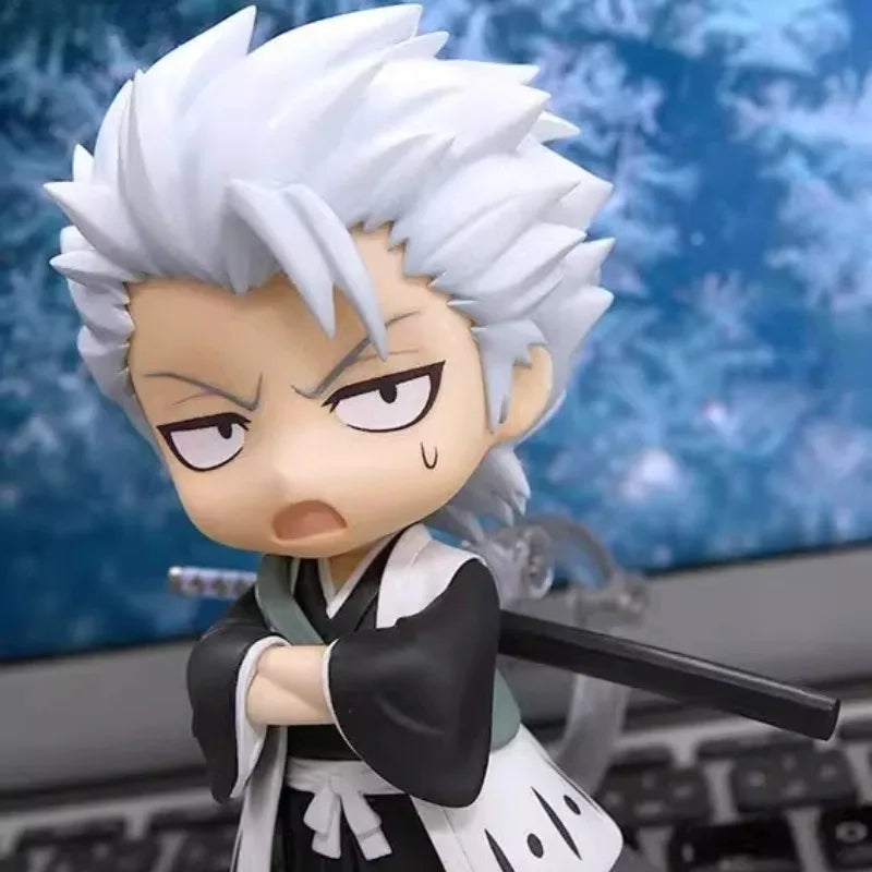 Original in Stock Good Smile Nendoroid GSC BLEACH Ichigo Kurosaki Toshiro Hitsugaya Anime Figures Model Toy Gift Ornament