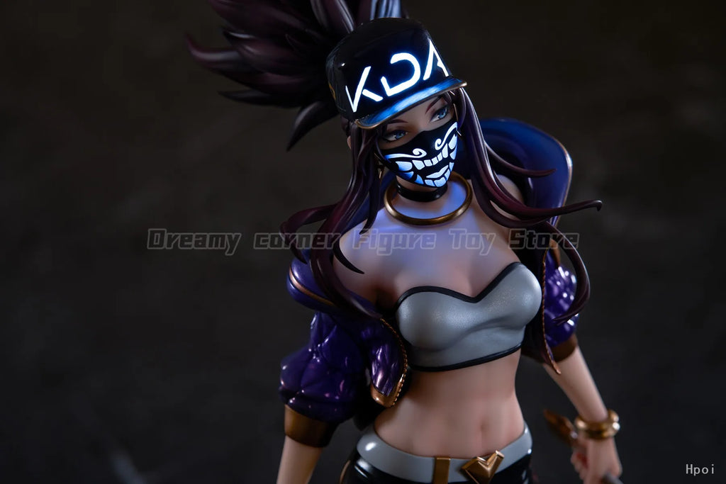 【Auf Lager】 Original APEX-SPIELZEUG League of Legends Akali 1/7 Scale Figure Spielzeug Modell Ornamente Sammlung