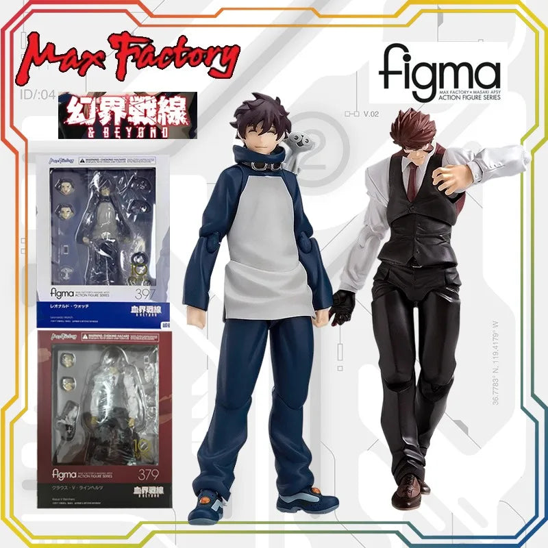 [in Stock]Max Factory Figma #379 Klaus V. Reinherz Blood Blockade Battlefront & Beyond Action Figure Collectible Model Toy