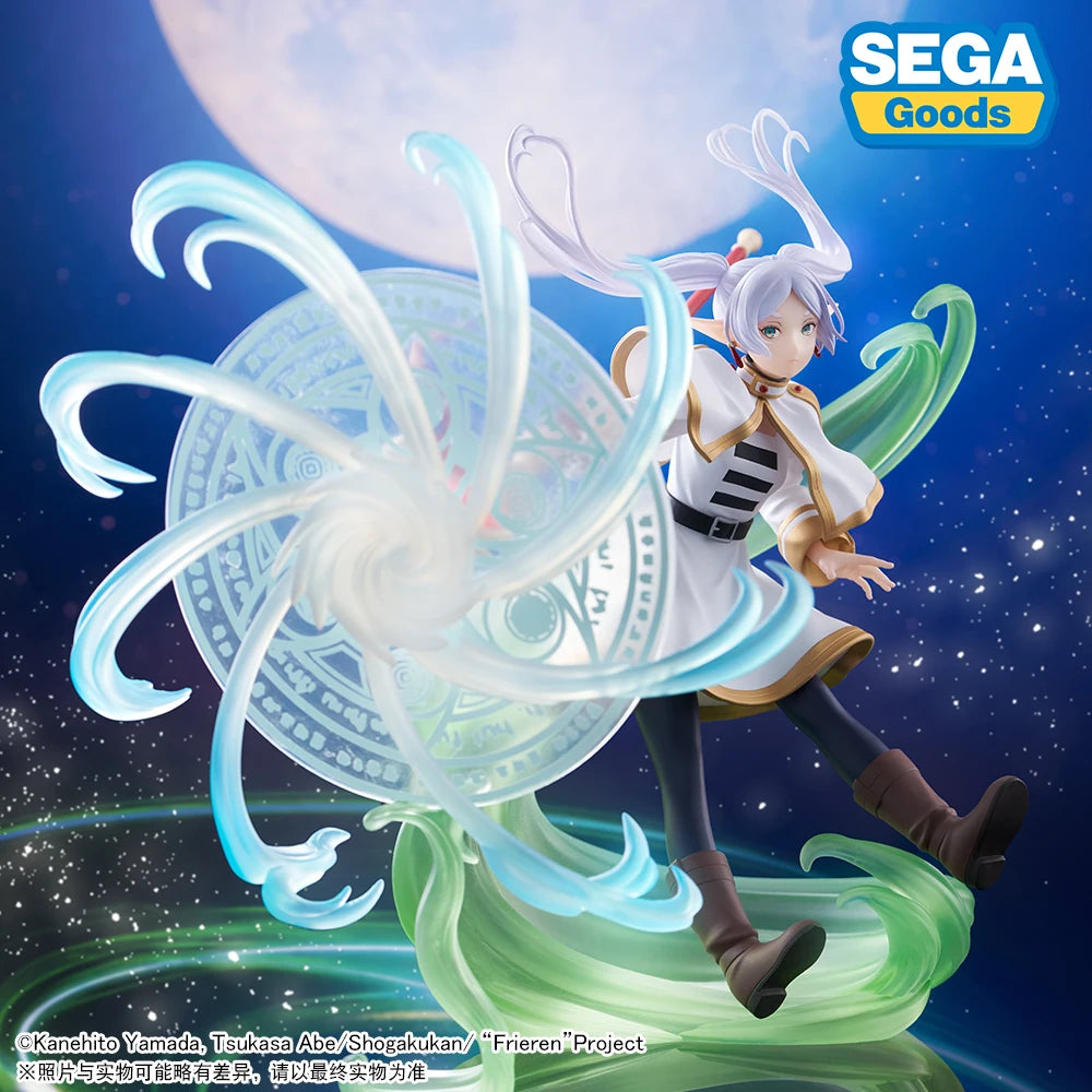 In Stock SEGA FIGURIZMα Frieren:Beyond Journey's End Frieren ~Magical Realm Ver.~ PVC 25CM Anime Action Figures Model Toy