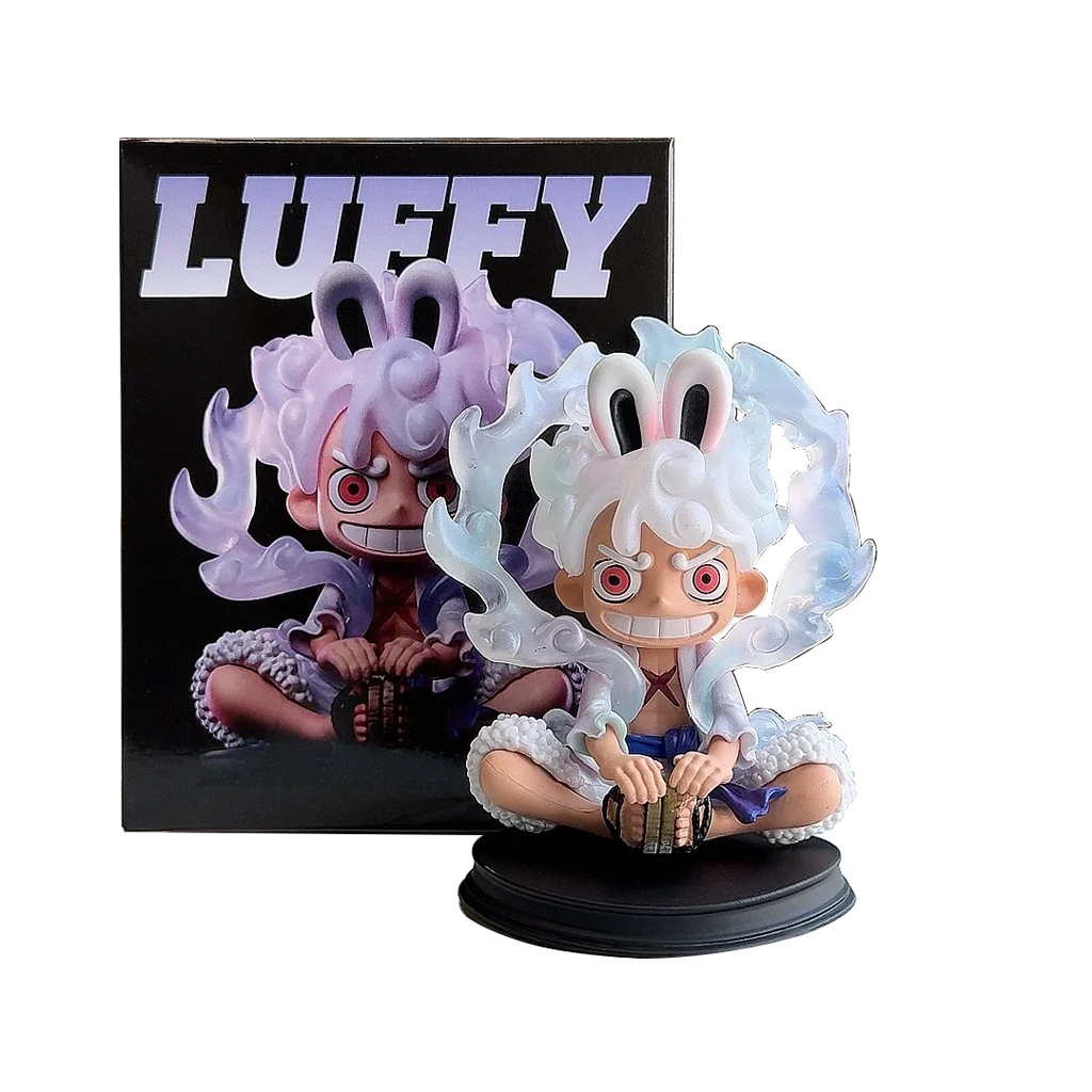 11cm One Piece Anime Figure Cute Nika Luffy Model Ornament Pvc Model Statue Collection Decoration Toys Birthday Gift Ornaments
