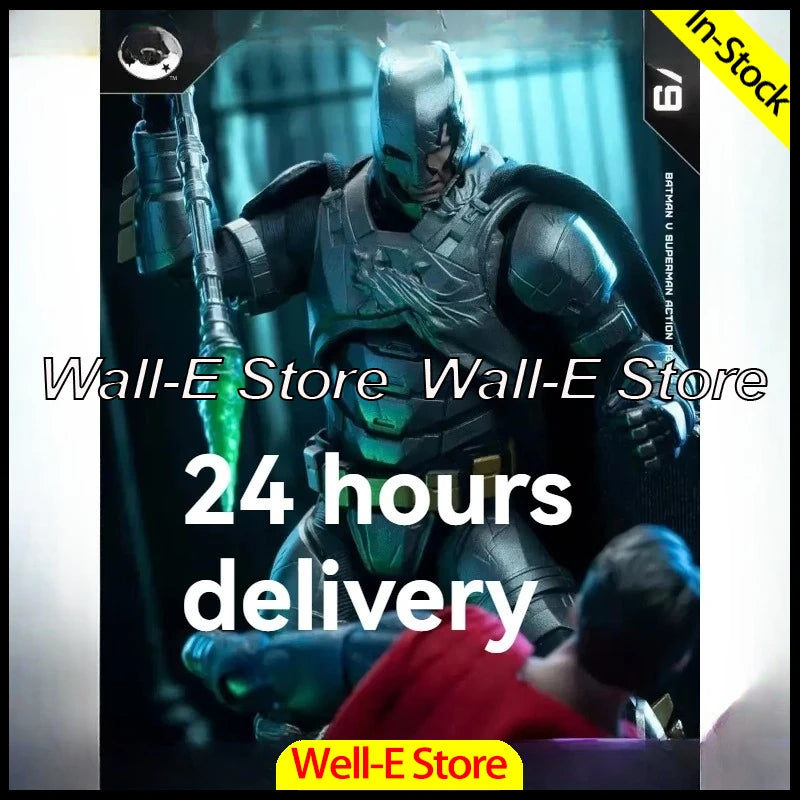 In Stock 24 hours delivery Genuine 1/9 Scale Fondjoy DC Hero Batman V Superman BVS Deluxe Set Anime Action Figure Model Movable