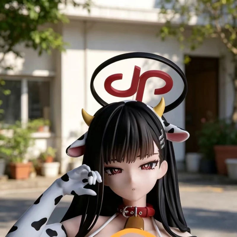 In Stock New Blue Archive 22cm PVC Action Figure Tsukatsuki Rio Milk Girl Chinese Anime Toy Collectible