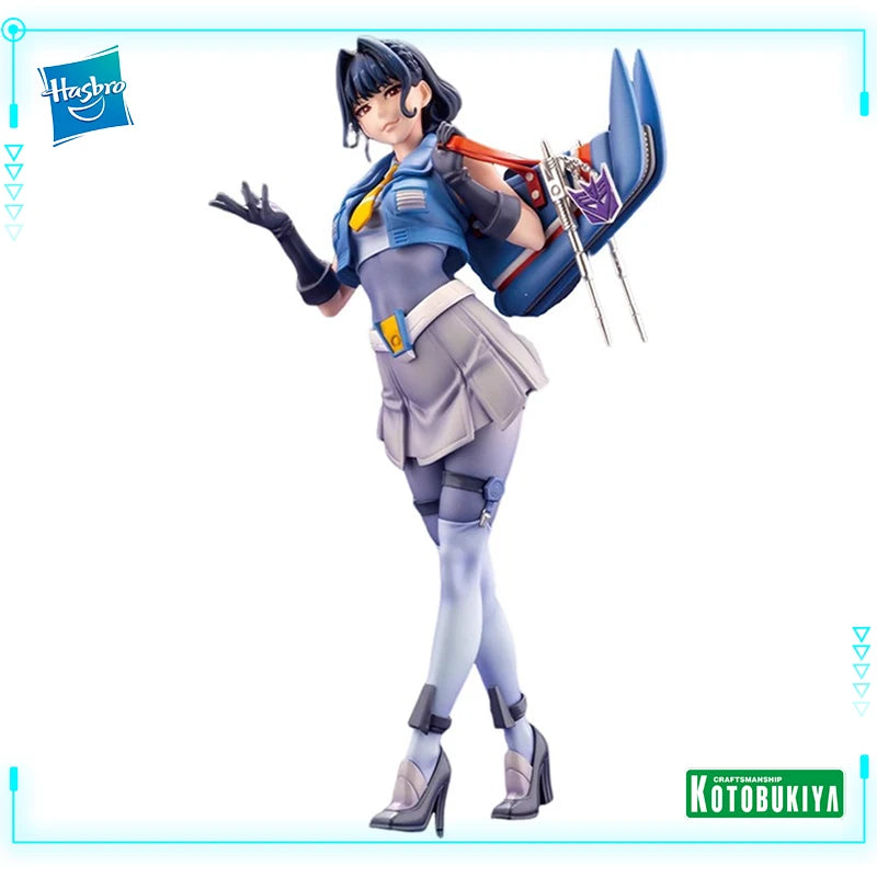 Kotobukiya Original Genuine 1/7 Hasbro Transformers Thundercracker Decepticons Bishoujo Statue 21.5cm Model Toy Figure Xmas Gift