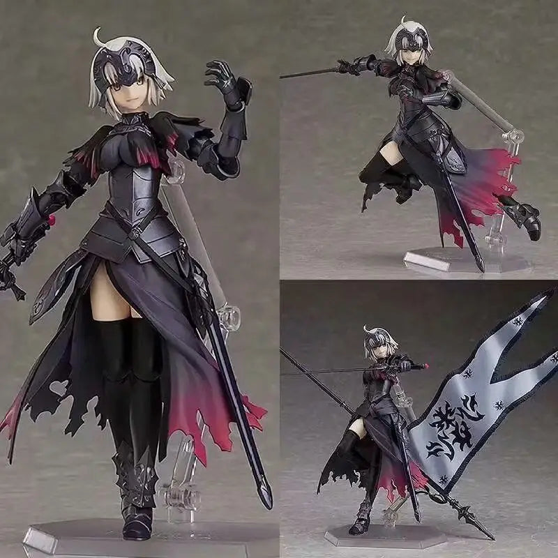 15cm Fate/Grand Order Avenger Joan Of Arc Mobile Anime Action Figure Model Multi-Jointed Movable Toy Garage Kit For Boys Gifts