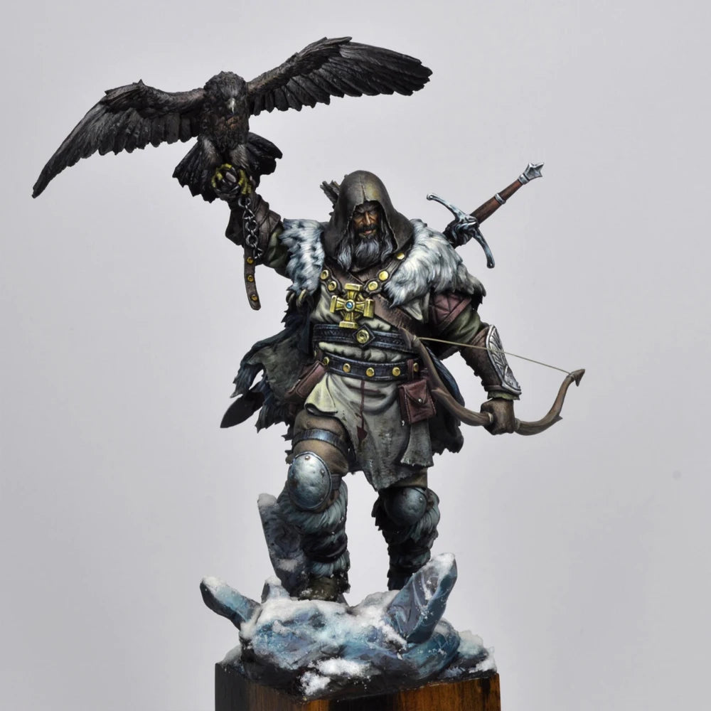 Resin Model figure, GK, Eagle Warrior, 35mm, Fantasy theme, Unassembled and unpainted kit