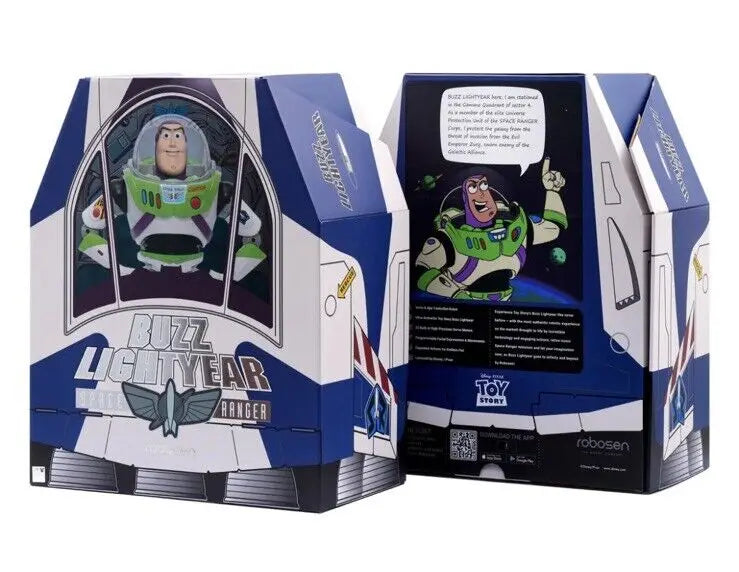 In Stock Robosen Toy Story Buzz Lightyear Robot Space Ranger Voice Interaction Programmable English Version Intelligent Robot