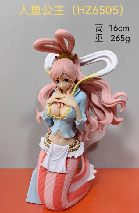 16CM Аниме One Piece GLITTER&amp;GLAMOURS Shirahoshi Фигурка Русалка Принцеса Сцена Модел Играчка Кукла Aciton Фигурка Настолна Играчка
