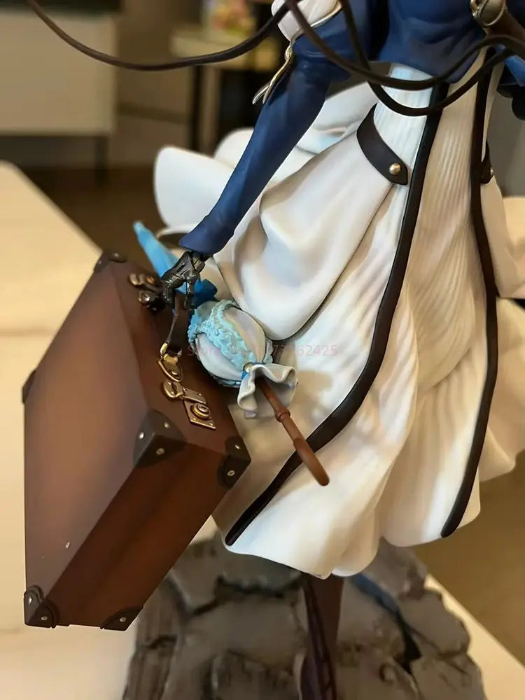 25CM Violet Evergarden Anime Figur Violet Eternal Garden Gk Tide Play Anime Girl Statue Modell Tischdekoration Weihnachtsgeschenk Spielzeug