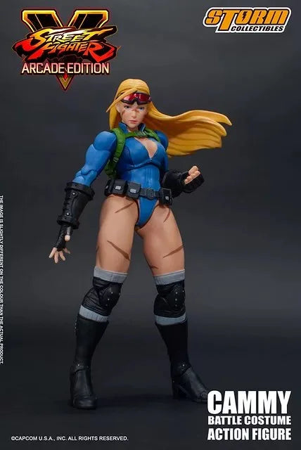 in stock Storm toys ST Street Fighter 5 CAMMY 1/12 movable doll hand-to-hand puppet