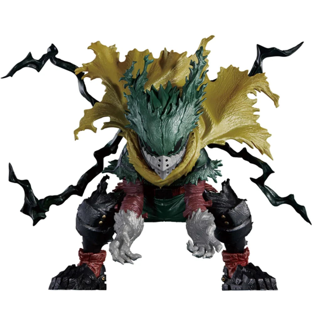 MHA Anime figure Midoriya Izuku Blackened style Action figure Midoriya Izuku figurine Model Ornament Collection statue doll Gift