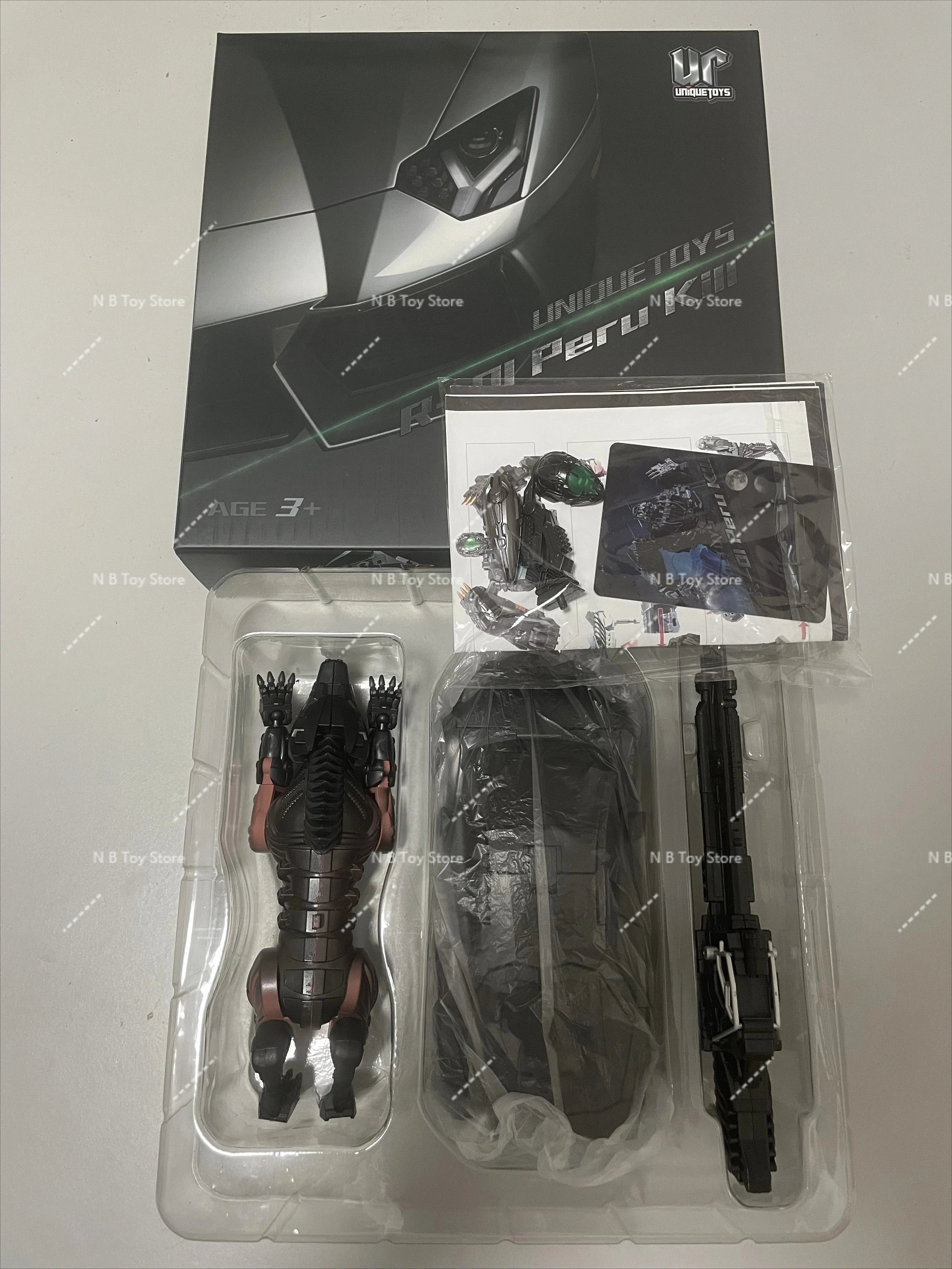 [In Stock 2.0] Original UniqueToys Transformation UT R-01 R01 Lockdown Y-05 Peru Kill Movie 4 Alloy Action Figure Robot Toys