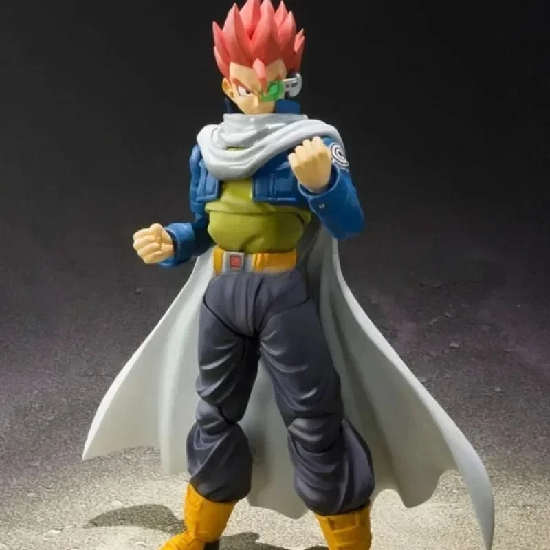 Original Bandai Dragon Ball Action Figure Shf Anime Figure 14cm Pvc The Patrol Xenoverse Gift Action Figure Boxed Birthday Gift