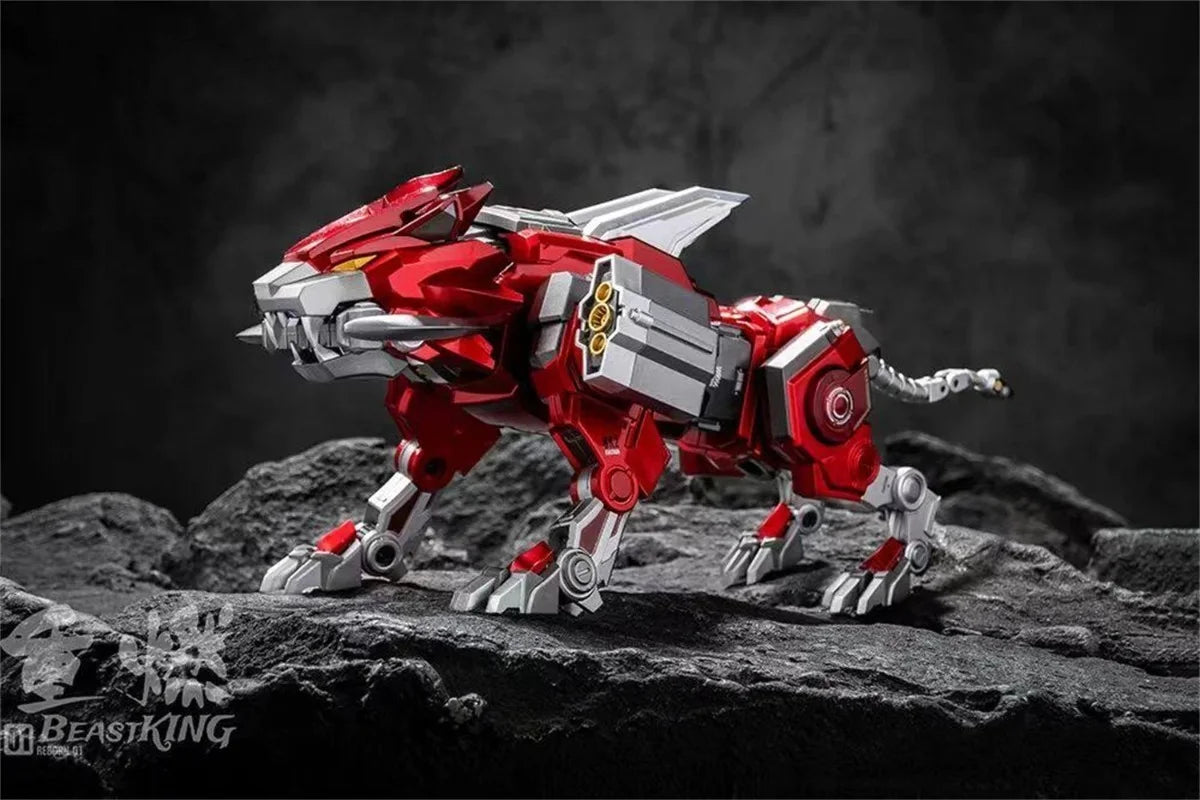 [In Stock] Hot-selling Toy BEASTKING REBORN-01 REBORN01 GoLion Action Figure, No Original Packaging, Boy's Birthday Gift