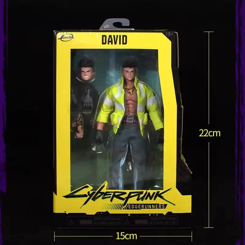 Hot In Stock Jada Cyberpunk:Edgerunners David Martinez Lucyna Kushinada Anime Figure David Lucy Action Figure Doll Toys Kid Gift
