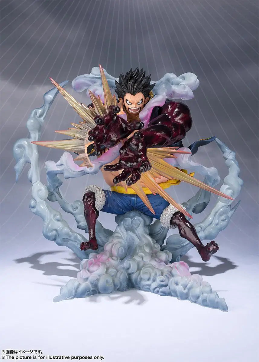 In stock Bandai Figuarts ZERO Monkey D. Luffy Gear 4 -Lion Bazooka- Figures Anime Model Genuine Boxed Toy Gift