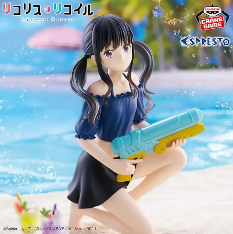 Bandai Original Banpresto Lycoris Recoil Nishikigi Chisato Inoue Takina Figuras Anime Action Figures Dolls Kids Toys JugueteGift