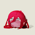 Anime Blue Lock Tsugumi Seishiro Chigiri Hyoma Peripheral Schoolbag Big Mouth Transparent Crossbody Bag Birthday Gift