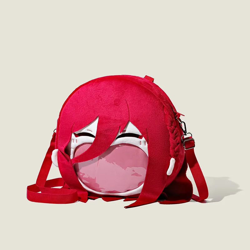 Anime Blue Lock Tsugumi Seishiro Chigiri Hyoma Peripheral Schoolbag Big Mouth Transparent Crossbody Bag Birthday Gift