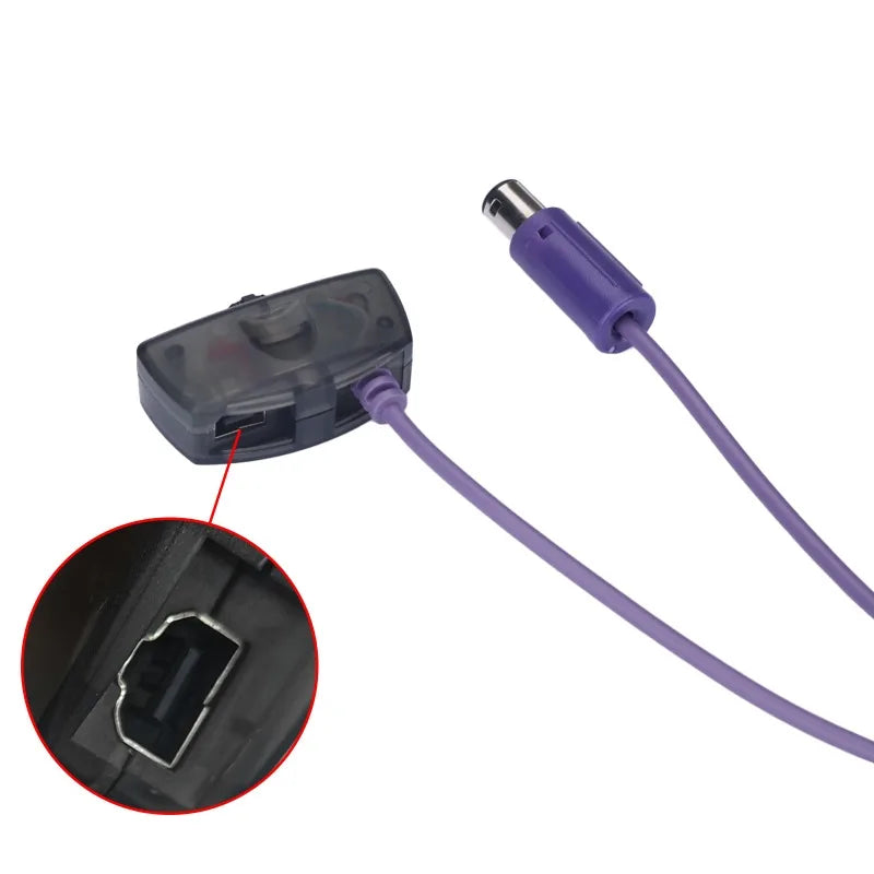 For GBA Link Cable Game Boy Advance Video for Nintendo Gamecube NGC Link Connection Adapter Cords  Data Cord Accessories