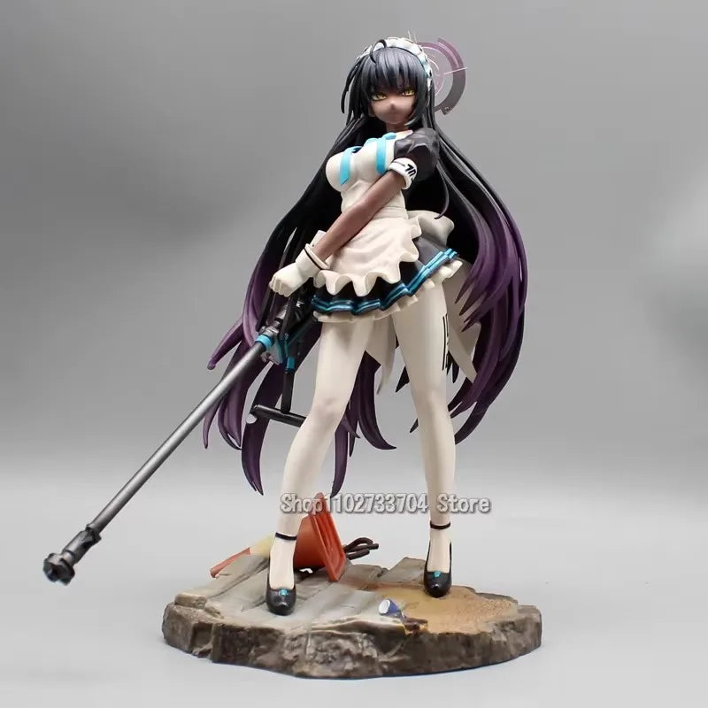 Anime Hayase Yuka Figurine Blue Archive Cartoon Game Figure GK Yuka Cute Girl Model Lolita Arisu Statue Pvc Mushoku Tensei Toys