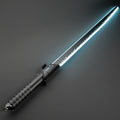 DamienSaber Dark Saber Xeno3.0 Pixel Sensitive Smooth Swing Lightsaber Heavy Dueling Metal Handle with Bluetooth Laser Sword