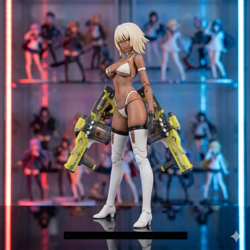 Brand New In Stock 100% Authentic Snail Shell 1/12 MILK TEA Milk·T Mecha Girl Action Figure Original Mecha Collectible