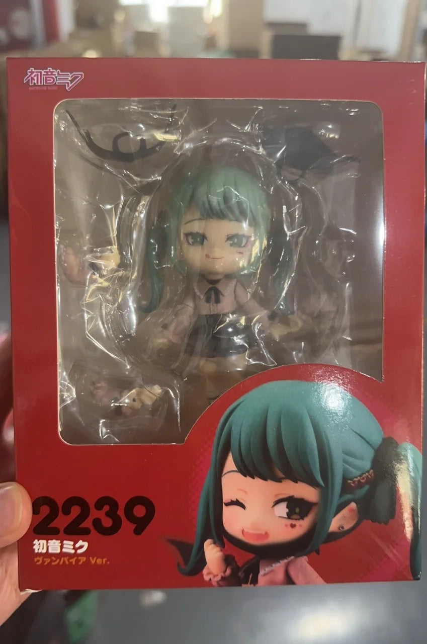 10 cm #1939 Hatsune Miku Anime-Figur, virtuelle Idol-Sängerin #1940 Miku Actionfigur, PVC-Sammlermodellpuppe, Weihnachtsgeschenk