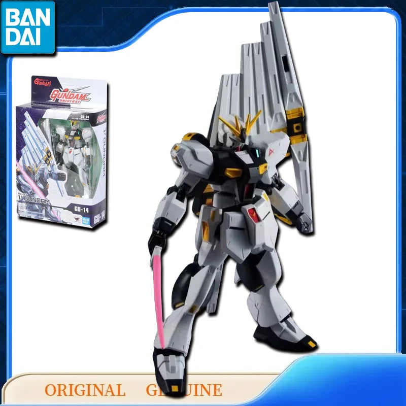 Bandai Original XXXG-01SR SANDROCK GU-13 RX-93 V GUNDAM UNIVERSE GU-14 Anime Action Figures Toys Kids Gift Model Ornaments