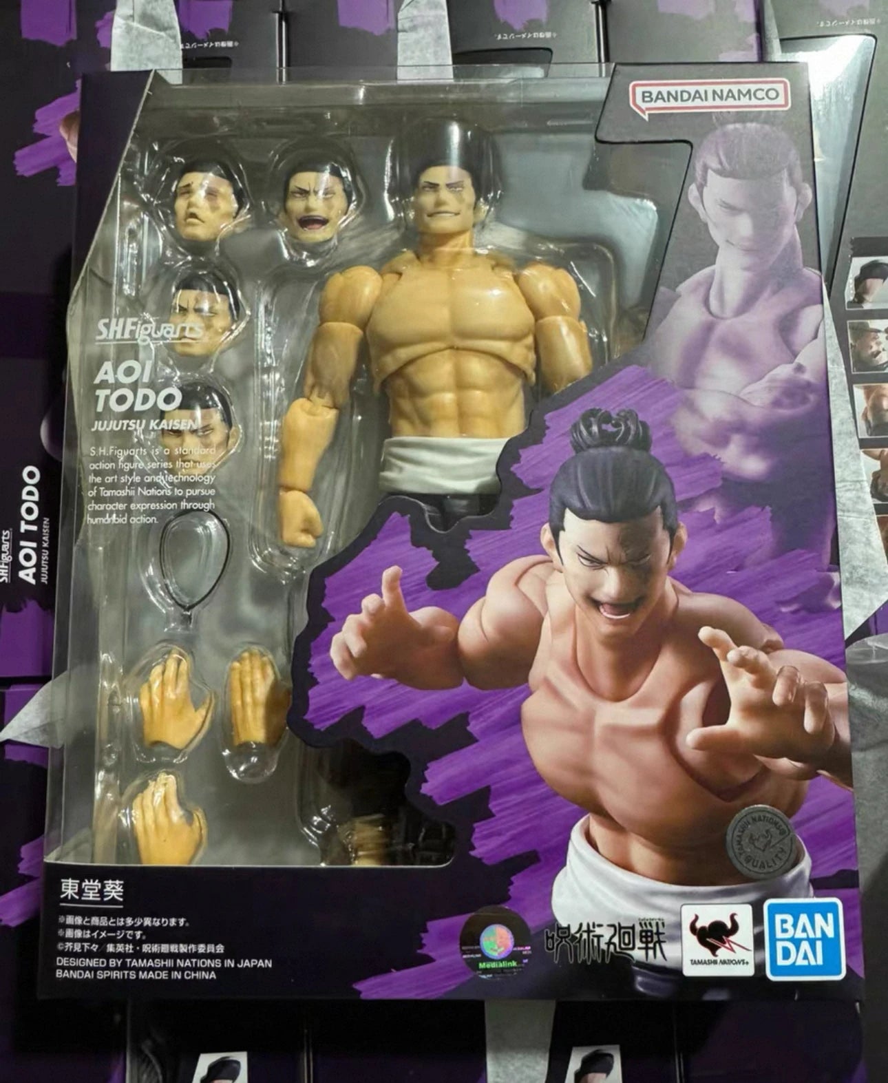 100% Original SHFiguarts Jujutsu Kaisen Action Figures Set - Aoi Satoru Gojo Itadori Yuji Fushiguro Megumi Ryomen Sukuna