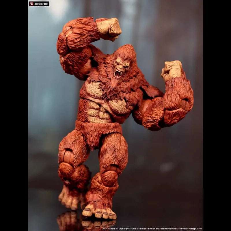 【Ready Stock】 Original LC Studio Yeti Bigfoot Skookum Figure Model Toy Toy Gift Collection