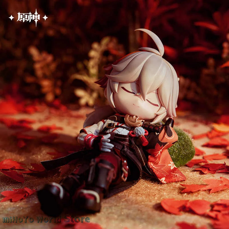 [Genuine]  Kazuha Figure MiHoYo Genshin Impact Original Kaedehara Kazuha Garage Kits Anime Cosplay Statue Movable Model Gifts