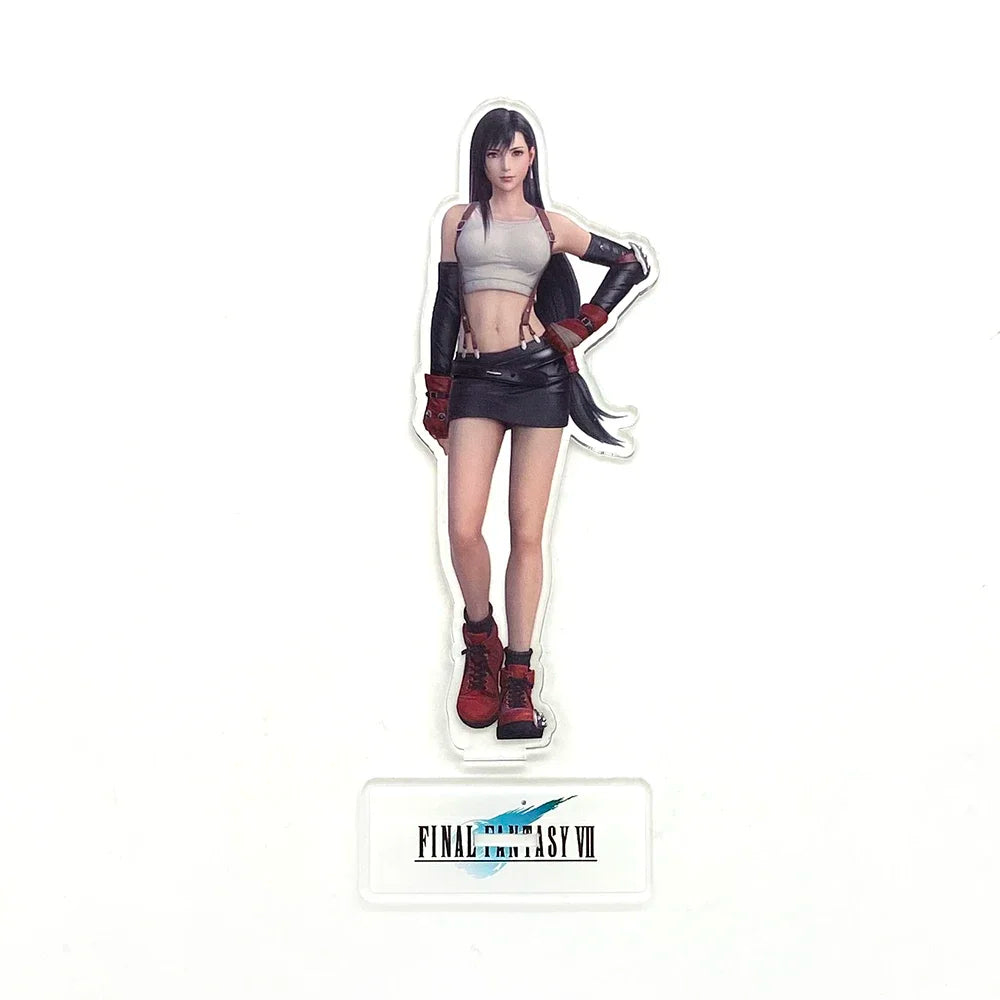 Hot sale F  FF7 VII 7 Tifa Lockhart Aerith Gainsborough REMAKE  Japan acrylic standee figurines  mjvl