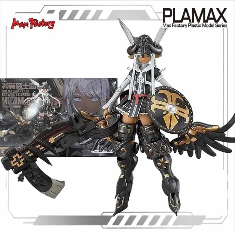 Max Factory Original MODEL KIT PLAMAX Megumi Asmodeus Character Model Toy Gift Collection
